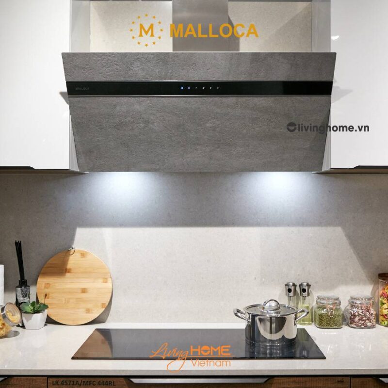 Máy hút mùi áp tường Malloca VITA V-13 GRES giúp bạn tạo nên không gian bếp sạch sẽ, thẩm nỹ