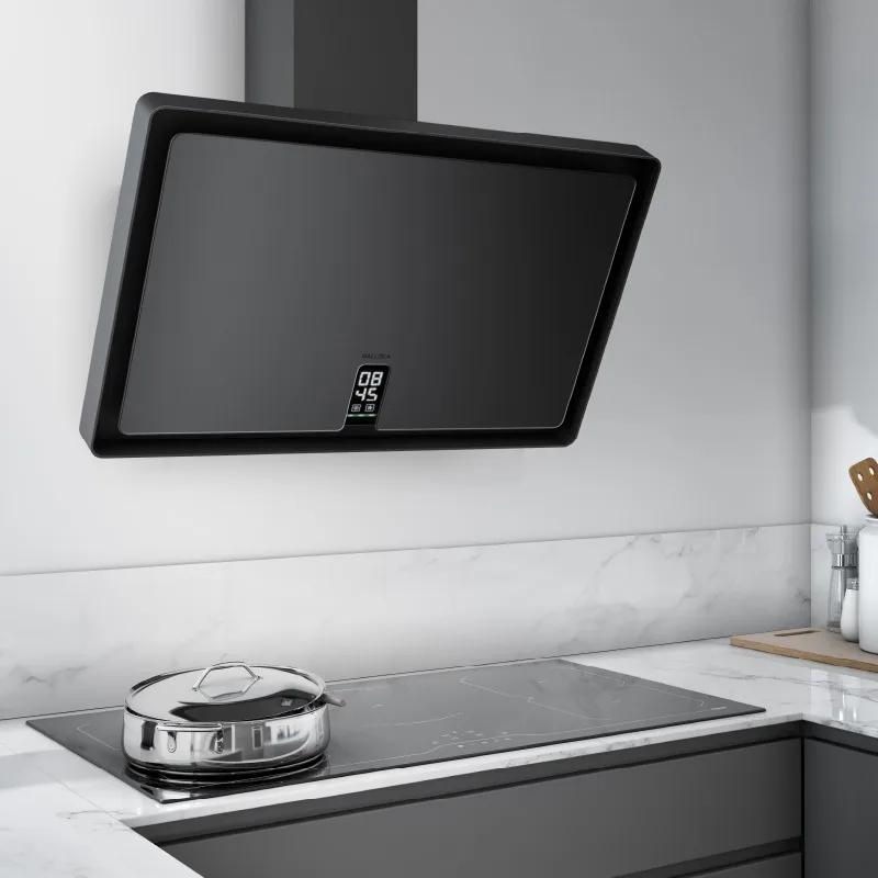 Máy Hút Mùi Malloca TIME K-153MB 80CM Cảm Ứng 850m3/h