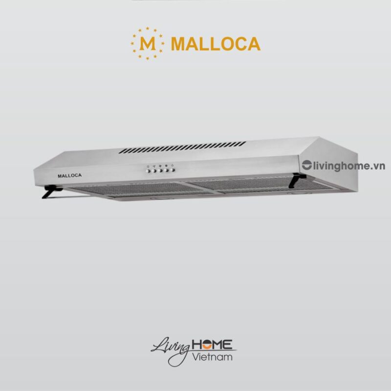 Máy hút mùi classic Malloca H365.7 với kích thước siêu mỏng, giúp tối ưu không gian bếp cho gia đình bạn
