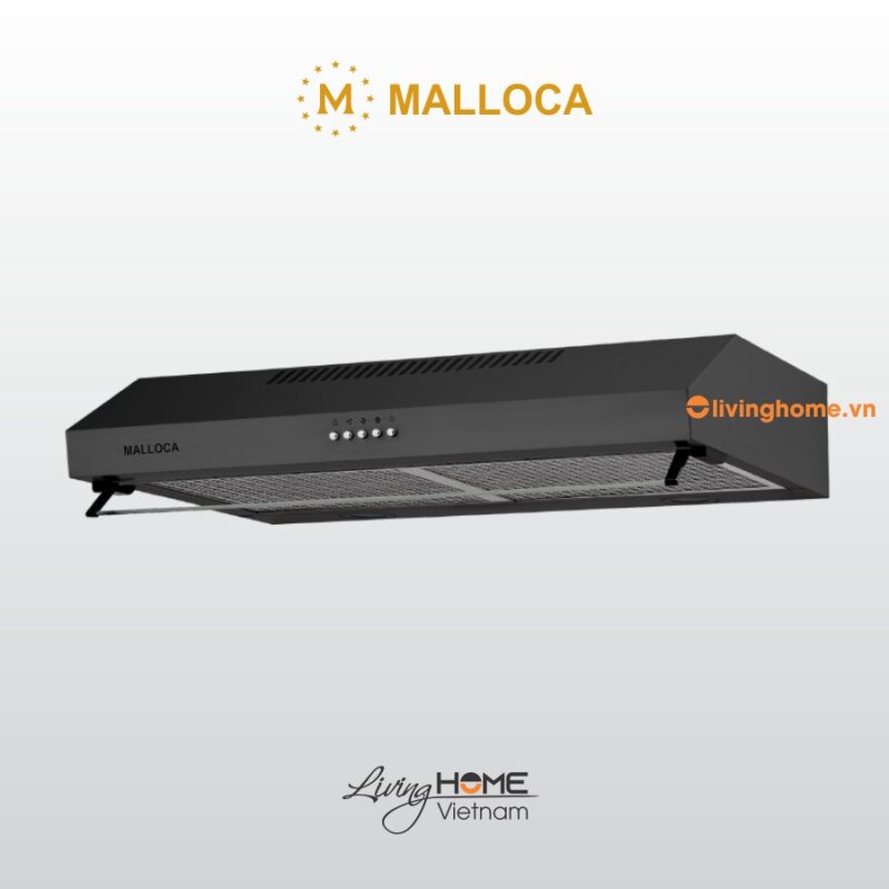 Máy hút mùi classic Malloca H365.7B với kích thước siêu mỏng, giúp tối ưu không gian bếp cho gia đình bạn