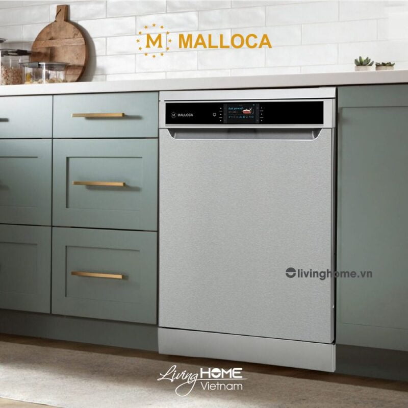 Máy rửa chén Malloca MDW14-S10TFT mang đến cho bạn không gian sang trọng – đẳng cấp tinh tế