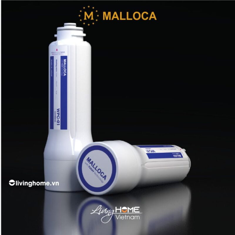 Lõi lọc nước Malloca WPC-01 cao cấp bảo vệ sức khỏe