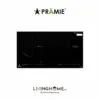 Bếp Điện Từ Pramie PRMY 2108 73CM 1 Điện 1 Từ Kính Ceramic 2 Bếp điện từ Pramie PRMY 2108