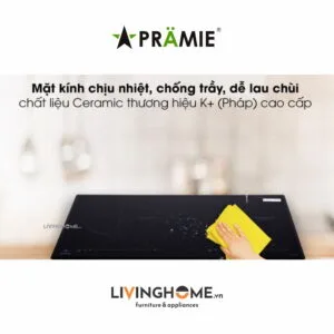 Bếp Điện Từ Pramie PRMY 2108 73CM 1 Điện 1 Từ Kính Ceramic 16 Bếp điện từ Pramie PRMY 2108