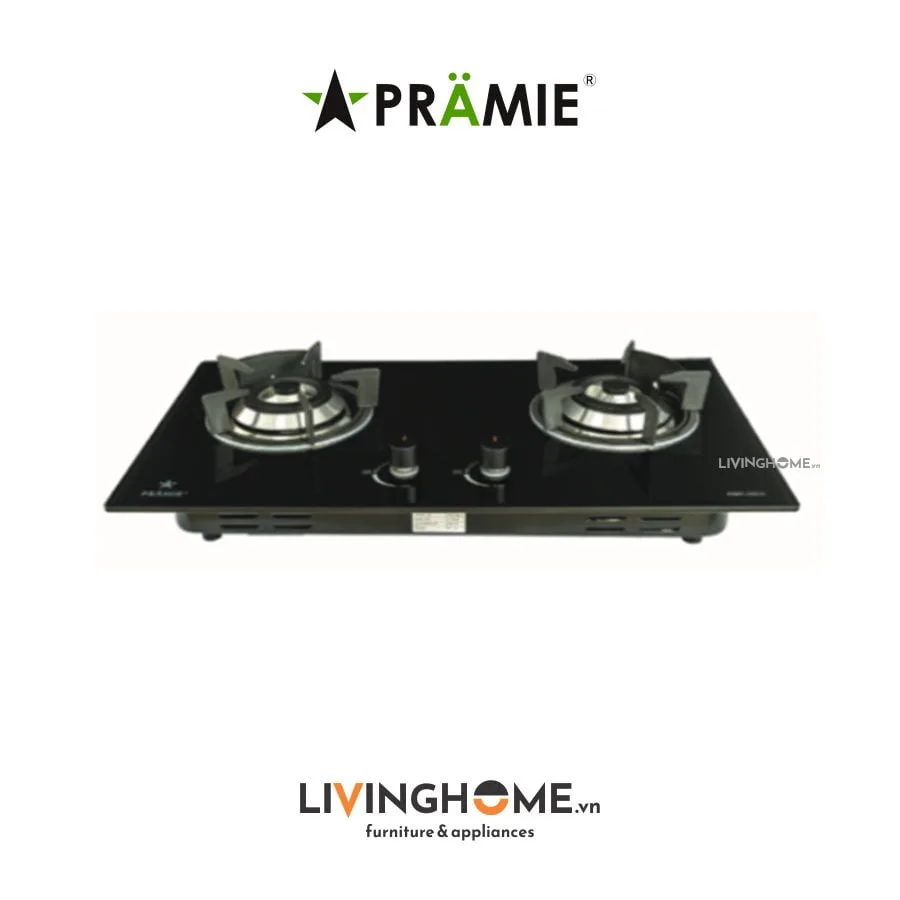 Bếp gas Pramie PRMY GS210 âm 2 vùng nấu an toàn chất lượng 4 Bếp gas Pramie PRMY GS210