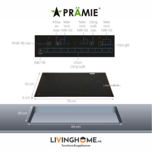 Bếp từ Pramie IPP 6588