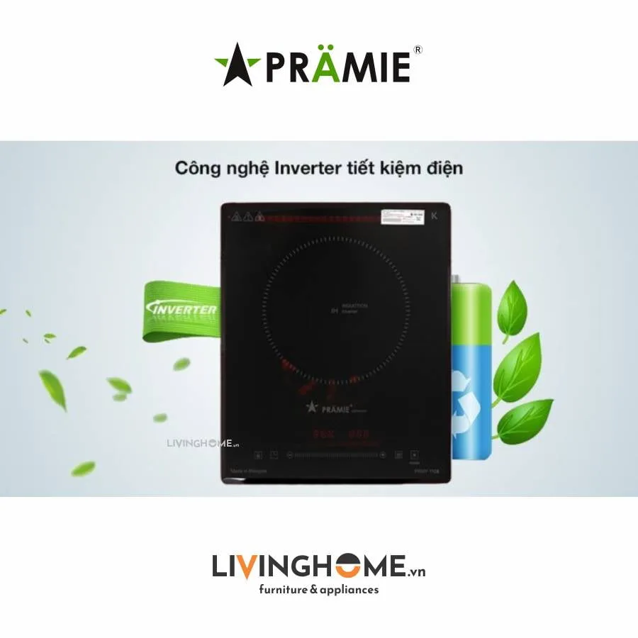 Bếp từ Pramie PRMY 1108 đơn kiểu dáng nhỏ gọn 12 Bếp từ Pramie PRMY 1108