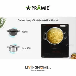 Bếp từ Pramie PRMY 1108 đơn kiểu dáng nhỏ gọn 19 Bếp từ Pramie PRMY 1108