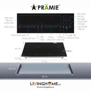 Bếp từ Pramie PRTH 2022