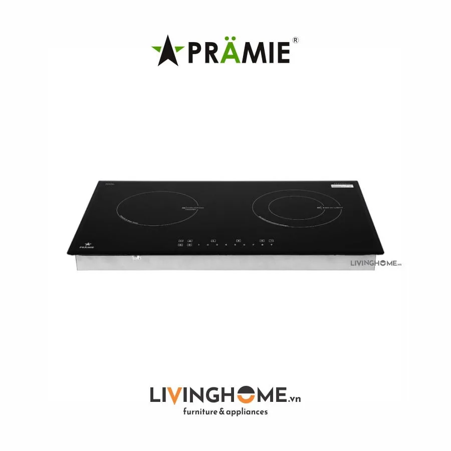 Bếp điện từ Pramie PRTH 2101 đôi tinh tế không kén nồi 5 Bếp điện từ Pramie PRTH 2101