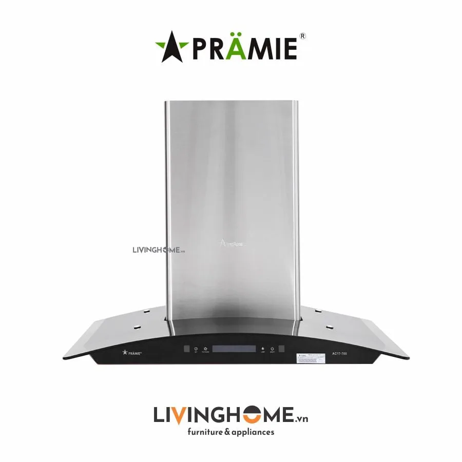 Máy hút mùi Pramie AC17 700 AIR 70CM Vẩy Tay 1100m3/h 4 Máy hút mùi Pramie AC17 700 Air