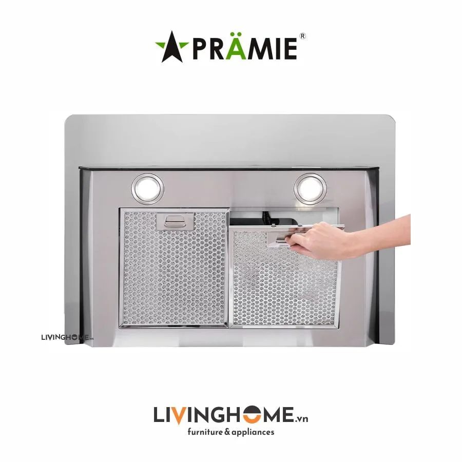 Máy hút mùi Pramie AC17 700 AIR 70CM Vẩy Tay 1100m3/h 25 Máy hút mùi Pramie AC17 700 Air