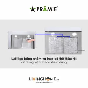 Máy hút mùi Pramie AC17 700 cảm biến hiện đại 14 Máy hút mùi Pramie AC17 700