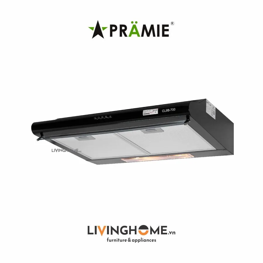 Máy hút mùi Pramie CL9B 700 âm tủ giúp tiết kiệm không gian 5 Máy hút mùi Pramie CL9B 700