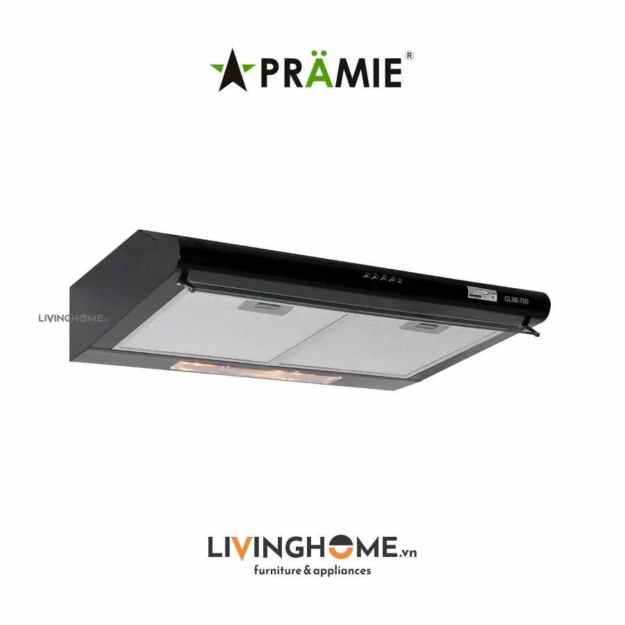 Máy hút mùi Pramie CL9B 700 âm tủ giúp tiết kiệm không gian 4 Máy hút mùi Pramie CL9B 700