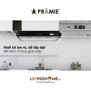 Máy hút mùi Pramie CL9B 700 âm tủ giúp tiết kiệm không gian 15 Máy hút mùi Pramie CL9B 700