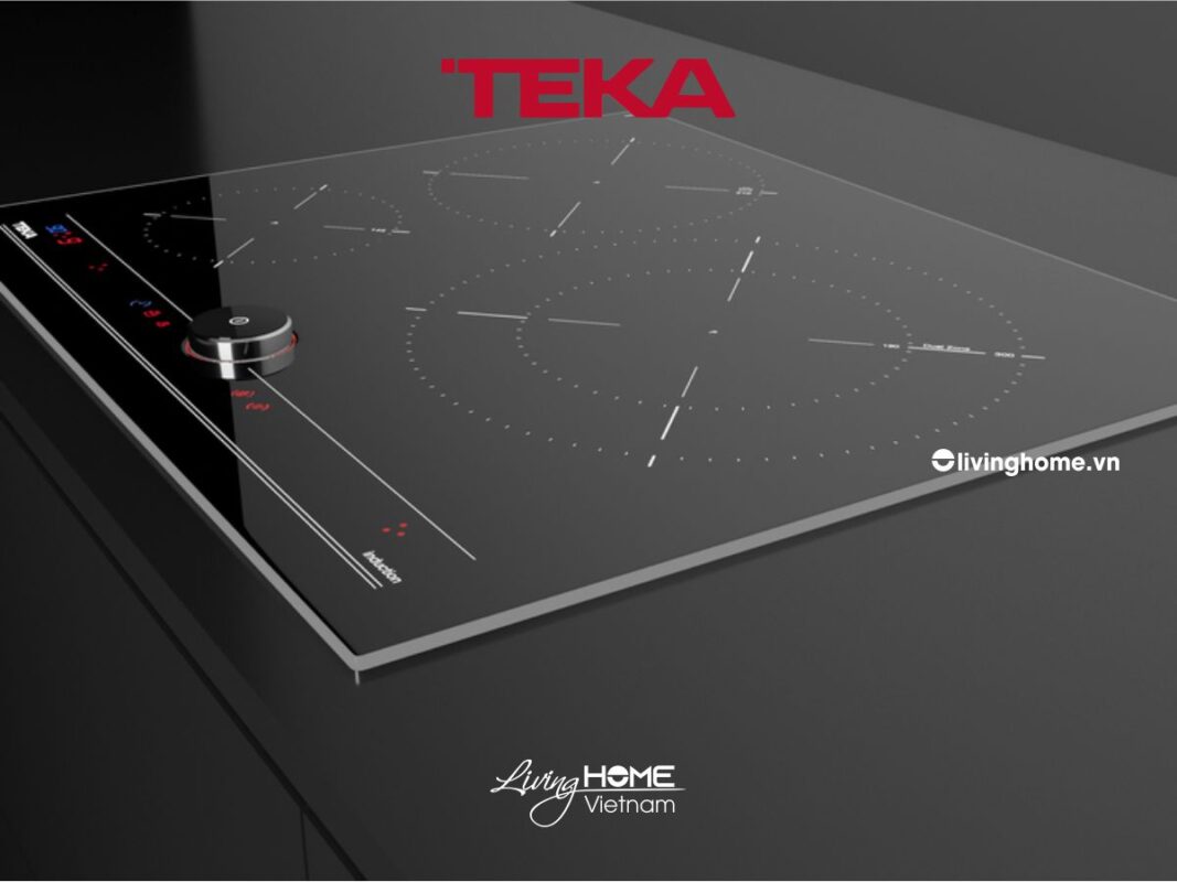 Bếp từ Teka iKnob IT 6350 âm 3 vùng nấu kính Schott ceran điều khiển cảm ứng thông minh