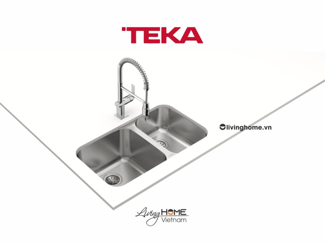 Chậu rửa Teka BE 2B 785 lắp âm 2 hộc rửa