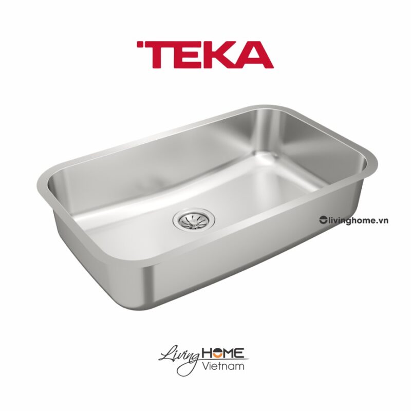 Chậu rửa Teka TU 31-19-10 lắp âm 1 hộc rửa 78cm