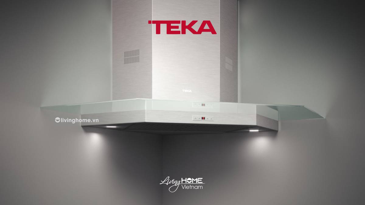 Máy hút mùi Teka DQ2 985 áp tường thiết kế độc đáo công suất mạnh