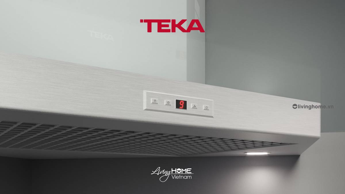 Máy hút mùi Teka DQ2 985 áp tường thiết kế độc đáo công suất mạnh