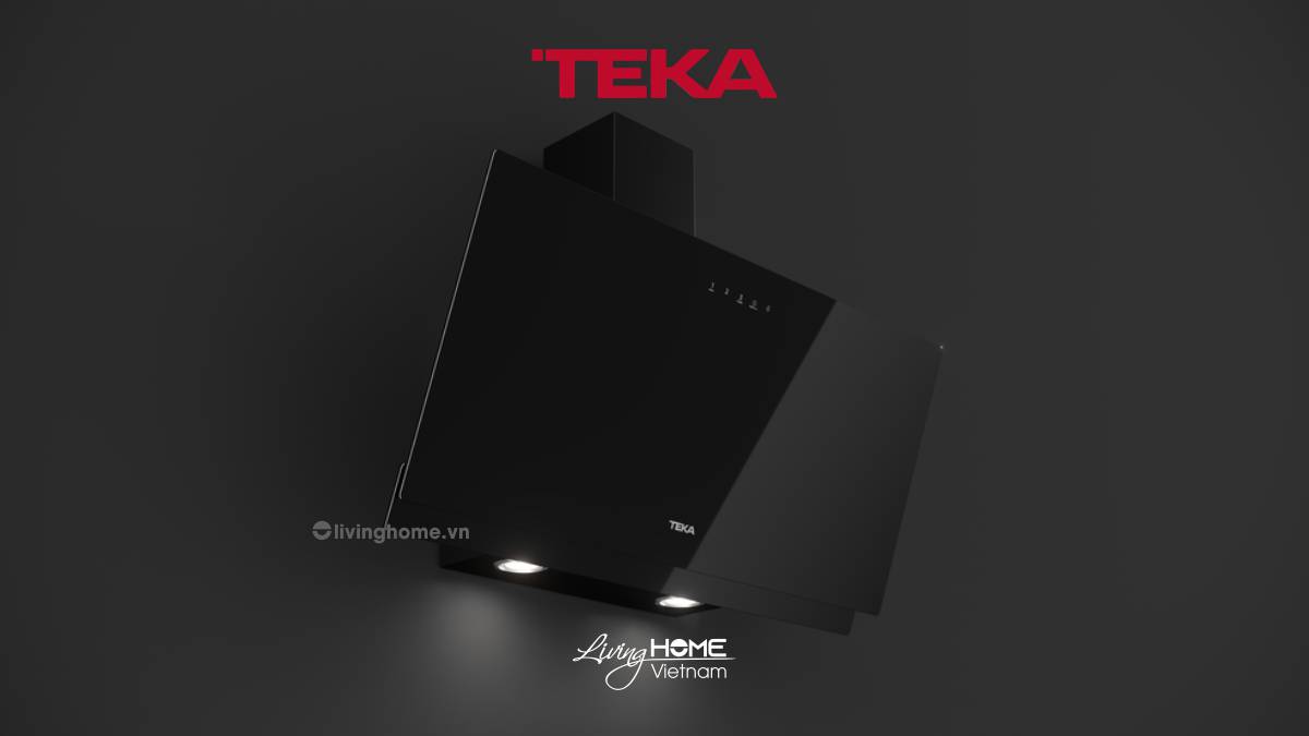 Máy hút mùi Teka DVN 97050 TTC BK áp tường màu đen sang trọng cao cấp