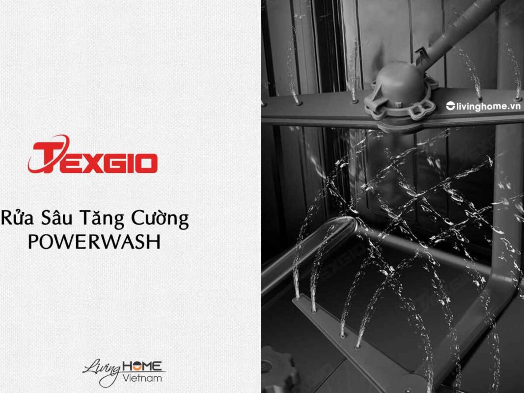 Máy rửa chén bát Texgio TG-TGF3815B