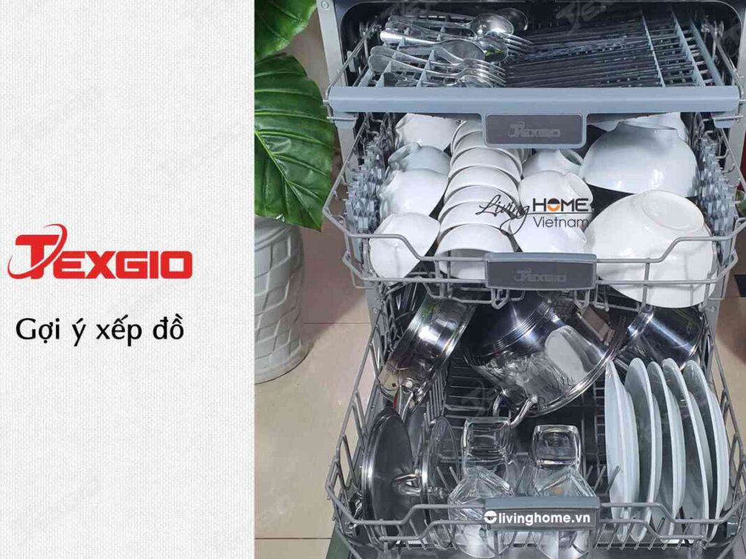 Máy rửa chén gia đình Texgio TG-TGBI036T