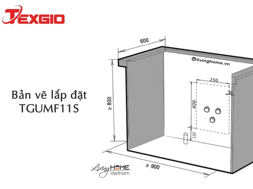 Máy rửa chén bát đa năng Texgio TG-TGUMF11S