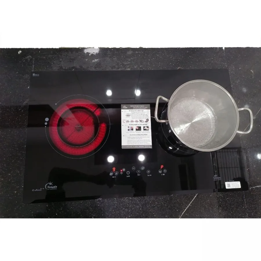 Bếp Điện Từ Tomate GH 027IH 72CM 1 Điện 1 Từ Kính NEG Nhật Bản 19 Bếp Điện Từ Tomate GH 027IH 72CM 1 Điện 1 Từ Kính NEG Nhật Bản