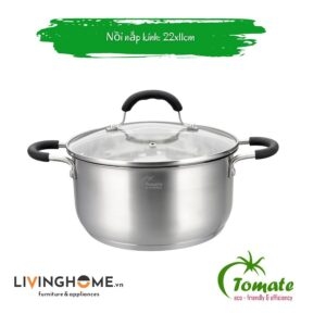 Bộ Nồi Inox 304 Tomate TOM 0708, 8 Món 11 Bộ Nồi Inox 304 Tomate TOM 0708, 8 Món