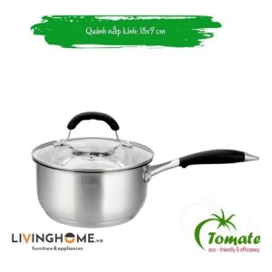 Bộ Nồi Inox 304 Tomate TOM 0708, 8 Món 10 Bộ Nồi Inox 304 Tomate TOM 0708, 8 Món