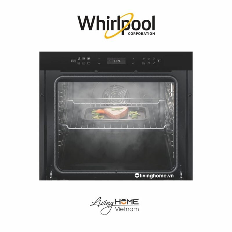 Lò nướng Whirlpool W7 OS4 4S1 P âm tủ 73L hiện đại đẳng cấp