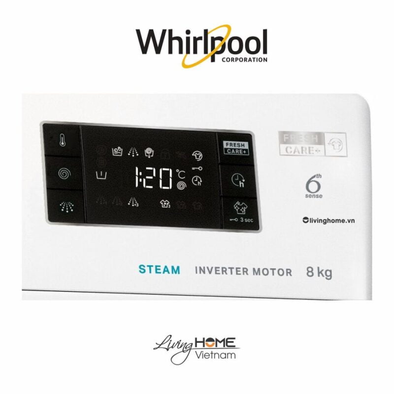 Máy giặt Whirlpool FFB9458 WV EE 9kg trắng