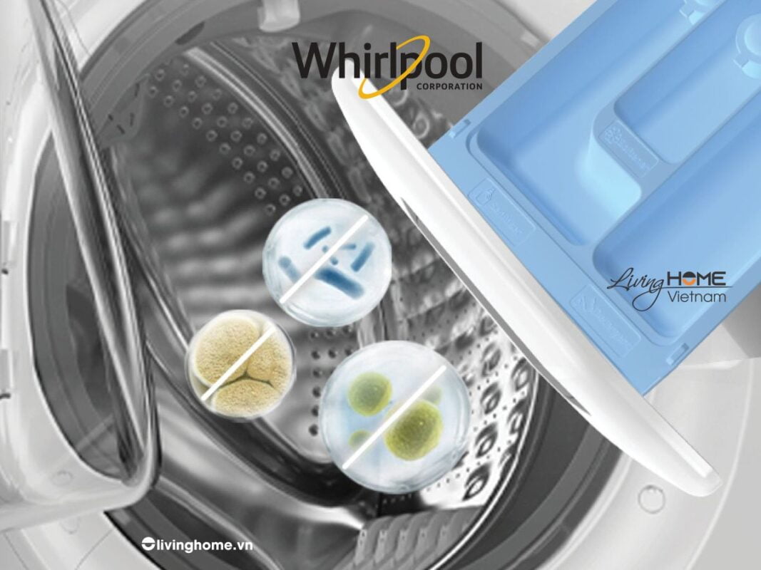 Máy giặt Whirlpool FWMD10502FG Supreme OxyCare 10.5kg xám