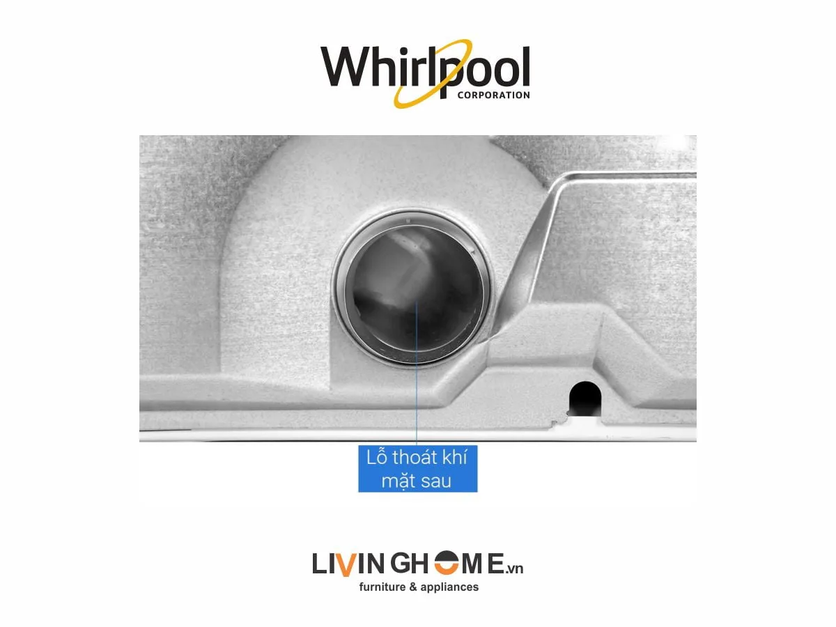 Máy sấy Whirlpool 3LWED4815FW 15 Kg dung tích lớn tiện lợi