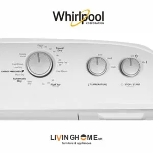 Máy sấy Whirlpool 3LWED4815FW 15 Kg dung tích lớn tiện lợi