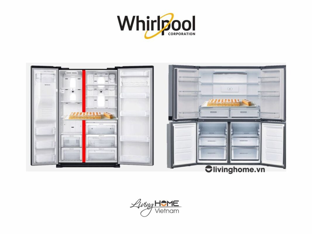 Tủ lạnh Whirlpool WFQ590NBGV 4 cửa 594lít