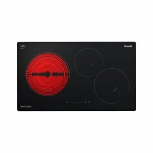 Bếp Điện Từ Dmestik ES838 DKT, 77cm, 2 Từ 1 Điện, Mặt Kính Schott Ceran