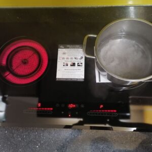 Bếp Điện Từ Tomate GH DUO S2IH Plus, 72CM, 1 Điện 1 Từ, Mặt Kính Vitroceramic 15 Bếp Điện Từ Tomate GH DUO S2IH Plus 72CM 1 Điện 1 Từ Kính Vitroceramic