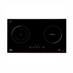 Bếp Điện Từ Tomate TOM 02IH-G7, 72CM, 1 Điện 1 Từ, Kính Schott Ceran