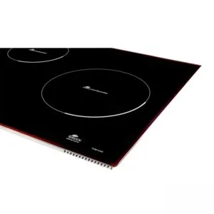 Bếp Điện Từ Tomate TOM 03IR, 77CM, 2 Từ 1 Điện, Mặt Kính Schott Ceran