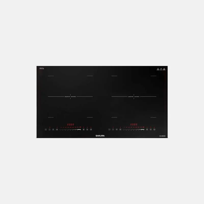 Bếp Từ Đôi Sakura SE-MI602B, 2 Từ, 73cm, Kính Schott Ceran 10 Bếp Từ Đôi SAKURA SE-MI602B