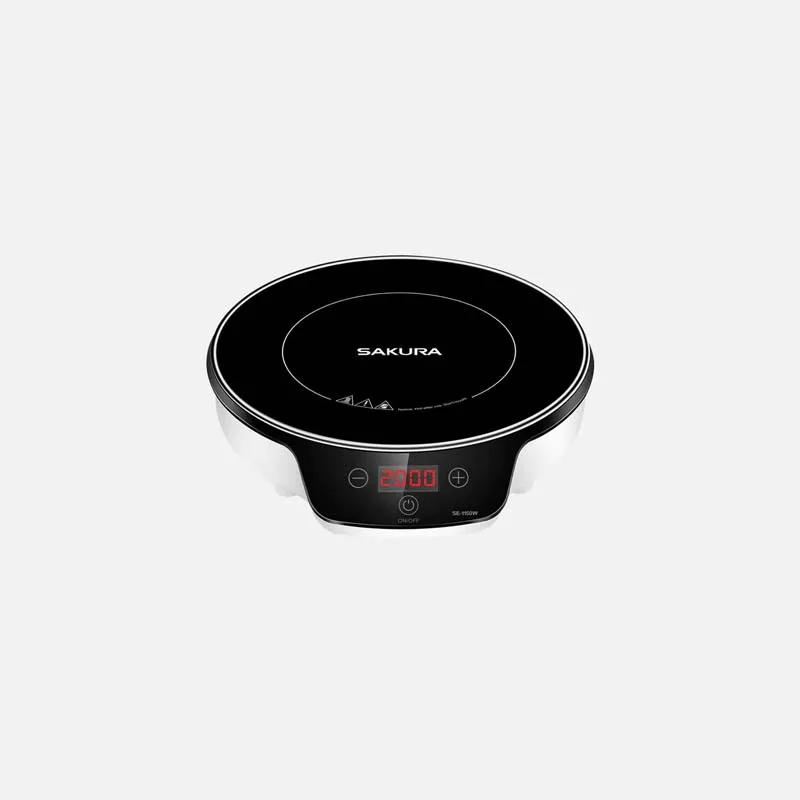 Bếp Từ Đơn Sakura SE-1150W, 2200W, Mặt Kính Crystallite Đen 10 Bếp Từ Đơn SAKURA SE-1150W