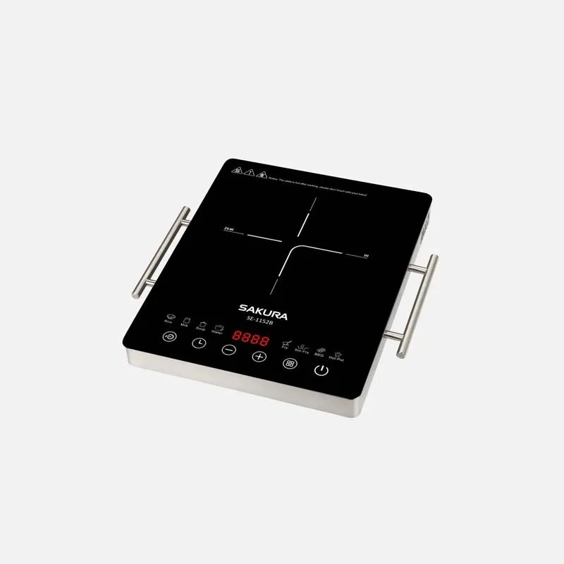 Bếp Từ Đơn Sakura SE-1152B, 2200W, Tay Cầm Inox Siêu Bền 6 Bếp Từ Đơn SE-1152B