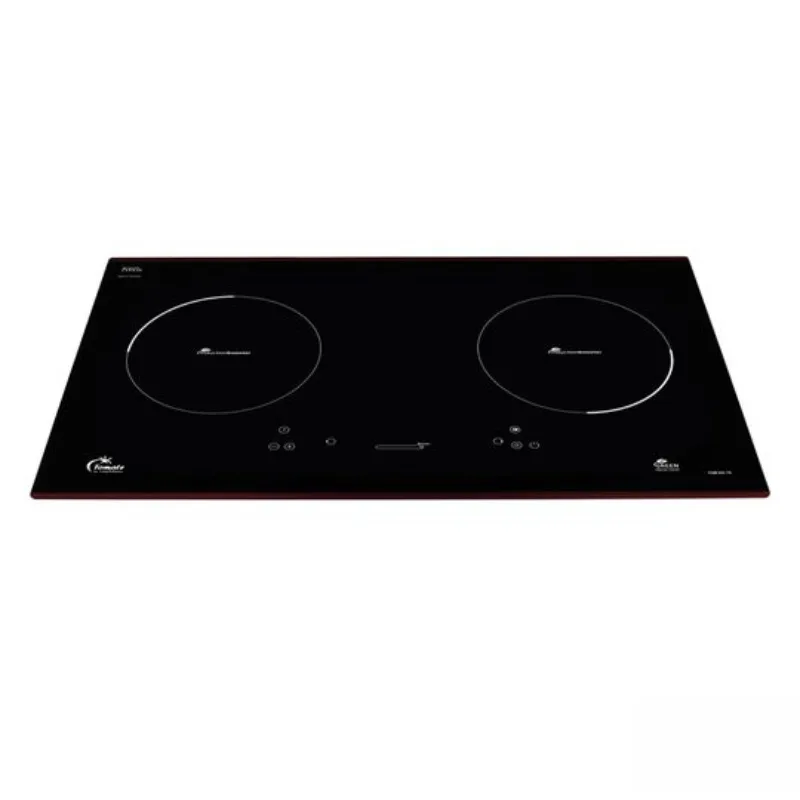 Bếp Từ Tomate TOM 02I-7S, 2 Từ, 72CM, Mặt Kính Schott Ceran 12 Bếp Từ Tomate TOM 02I-7S 2 Từ 72CM Kính Schott