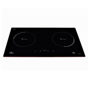 Bếp Từ Tomate TOM 02I-7T, 2 Từ, 72CM, Kính Schott Ceran