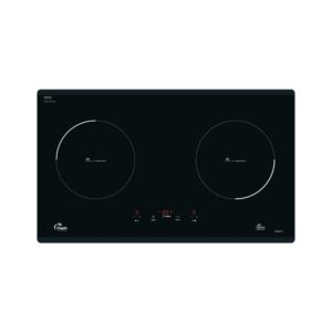 Bếp Từ Tomate TOM 02I-7T, 2 Từ, 72CM, Kính Schott Ceran