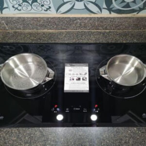 Bếp Từ Tomate TOM 02I-7T, 2 Từ, 72CM, Kính Schott Ceran