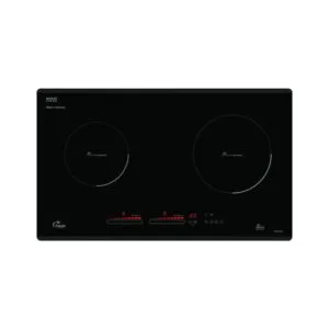 Bếp Từ Tomate TOM 02I-G8, 2 Từ, 72CM, Mặt Kính Schott Ceran